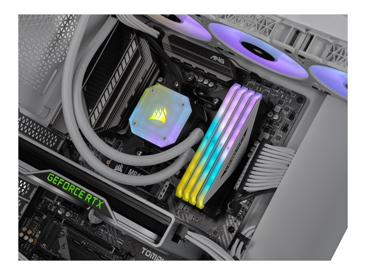 Corsair Vengeance RGB RT (CMN32GX4M2Z3600C18W) цена и информация | Operatiivmälu (RAM) | kaup24.ee