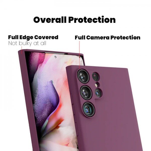 TM Pure Silicone telefonile Apple iPhone 14 Pro Max, lilla hind ja info | Telefoni kaaned, ümbrised | kaup24.ee