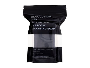 Soap Revolution Man Charcoal Solid meestele, 200 g hind ja info | Seebid | kaup24.ee