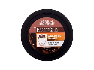 Juuksepomaad L&#39;Oréal Paris Men Expert Barber Club Slicked Hair Wax meestele, 75 ml цена и информация | Средства для укладки волос | kaup24.ee