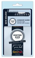 Kondoomid Mister size, Medium, 3 tk. hind ja info | Kondoomid | kaup24.ee