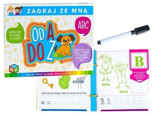 Albumi kirjutamine A-st Z-ni (poola tähestik) hind ja info | Arendavad mänguasjad | kaup24.ee
