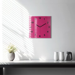 Seinakell Roosa, 30x30 cm цена и информация | Часы | kaup24.ee