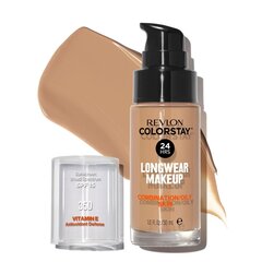 Revlon Colorstay тональный крем для комбинированной и жирной кожи, тон 350 Rich Tan, 30 мл цена и информация | Пудры, базы под макияж | kaup24.ee