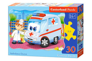 Пазл Castorland Ambulance Doctor, 30 деталей цена и информация | Пазлы | kaup24.ee