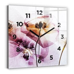Seinakell Kuivad Lilled, 30x30 cm hind ja info | Kellad | kaup24.ee