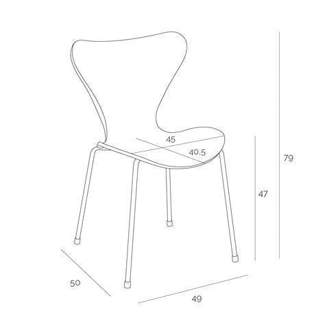 Tool D2.Design Martinus, valge hind ja info | Söögitoolid, baaritoolid | kaup24.ee