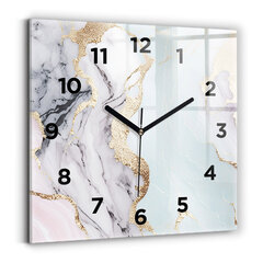 Seinakell Pastelli Marmor, 30x30 cm цена и информация | Часы | kaup24.ee