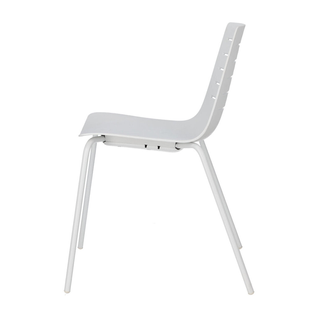 Skin 4 tooli valge plastikust alus hind ja info | Söögitoolid, baaritoolid | kaup24.ee