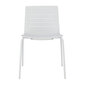 Skin 4 tooli valge plastikust alus цена и информация | Söögitoolid, baaritoolid | kaup24.ee