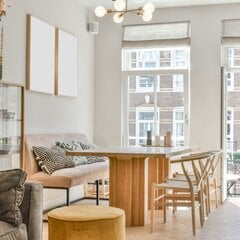 Paju värvi naturaalne/tumepruun Wishbone inspireeritud tool hind ja info | Söögitoolid, baaritoolid | kaup24.ee