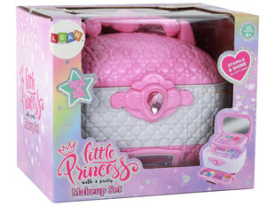 Kosmeetikakomplekt lastele LeanToys MakeUp Set, roosa, 1 tk hind ja info | Tüdrukute mänguasjad | kaup24.ee
