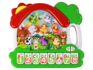 обучающее пианино на английском языке, животные цена и информация | Игрушки для малышей | kaup24.ee