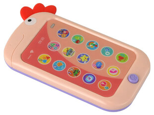 Interaktiivne mängutelefon inglise keeles Huanger, roosa цена и информация | Игрушки для малышей | kaup24.ee