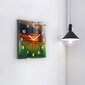 Seinakell Päevalilled Heinamaal, 30x30 cm hind ja info | Kellad | kaup24.ee