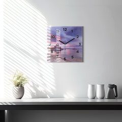 Seinakell Päikesetõusu California, 30x30 cm цена и информация | Часы | kaup24.ee