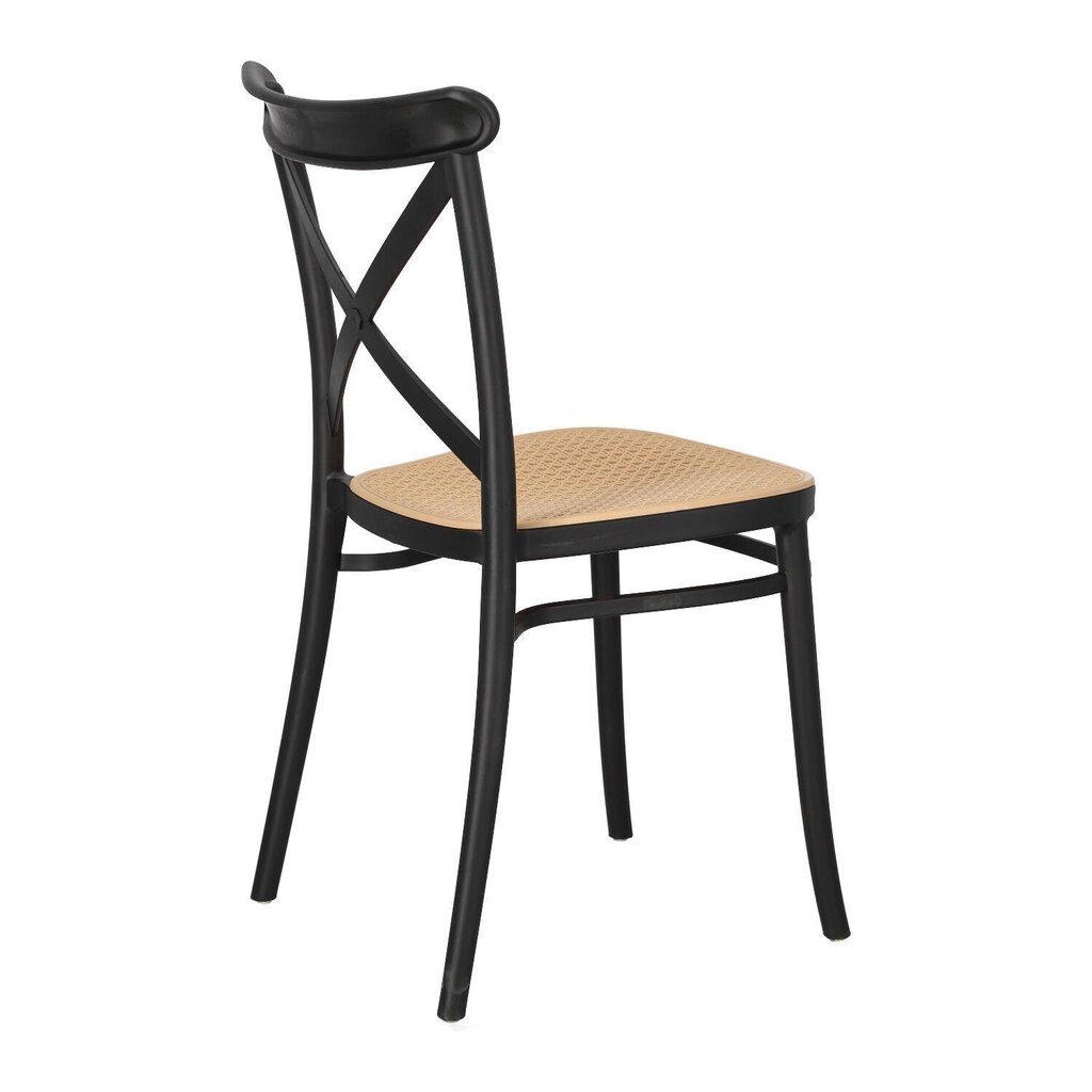 Moreno tool must plastikust hind ja info | Söögitoolid, baaritoolid | kaup24.ee