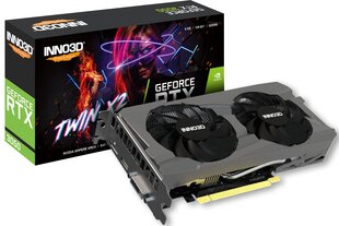 Inno3D GeForce RTX 3050 Twin X2 (N30502-08D6-1711VA41) цена и информация | Видеокарты | kaup24.ee