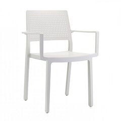 Кресло Emi Arm chair белый пластик цена и информация | Стулья для кухни и столовой | kaup24.ee