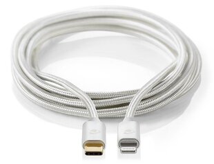 Nedis Lightning/USB, 2 m hind ja info | Kaablid ja juhtmed | kaup24.ee