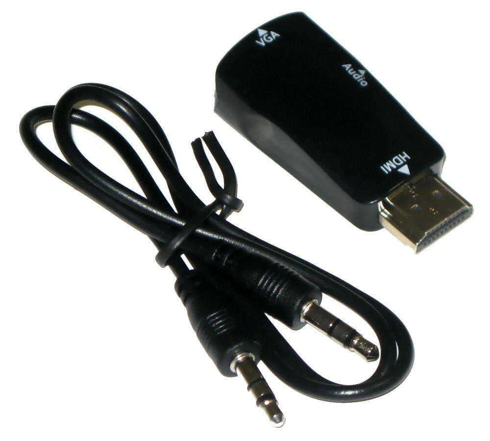 XtendLan HDMI/VGA, 0.5 m цена и информация | Kaablid ja juhtmed | kaup24.ee