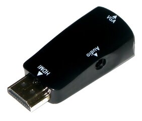 XtendLan HDMI/VGA, 0.5 m hind ja info | Kaablid ja juhtmed | kaup24.ee