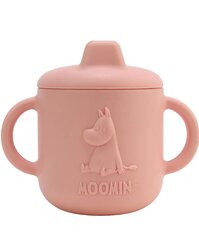 Силиконовая кружка Moomin Silicone, розовая, от 4 месяцев цена и информация | Бутылочки и аксессуары | kaup24.ee