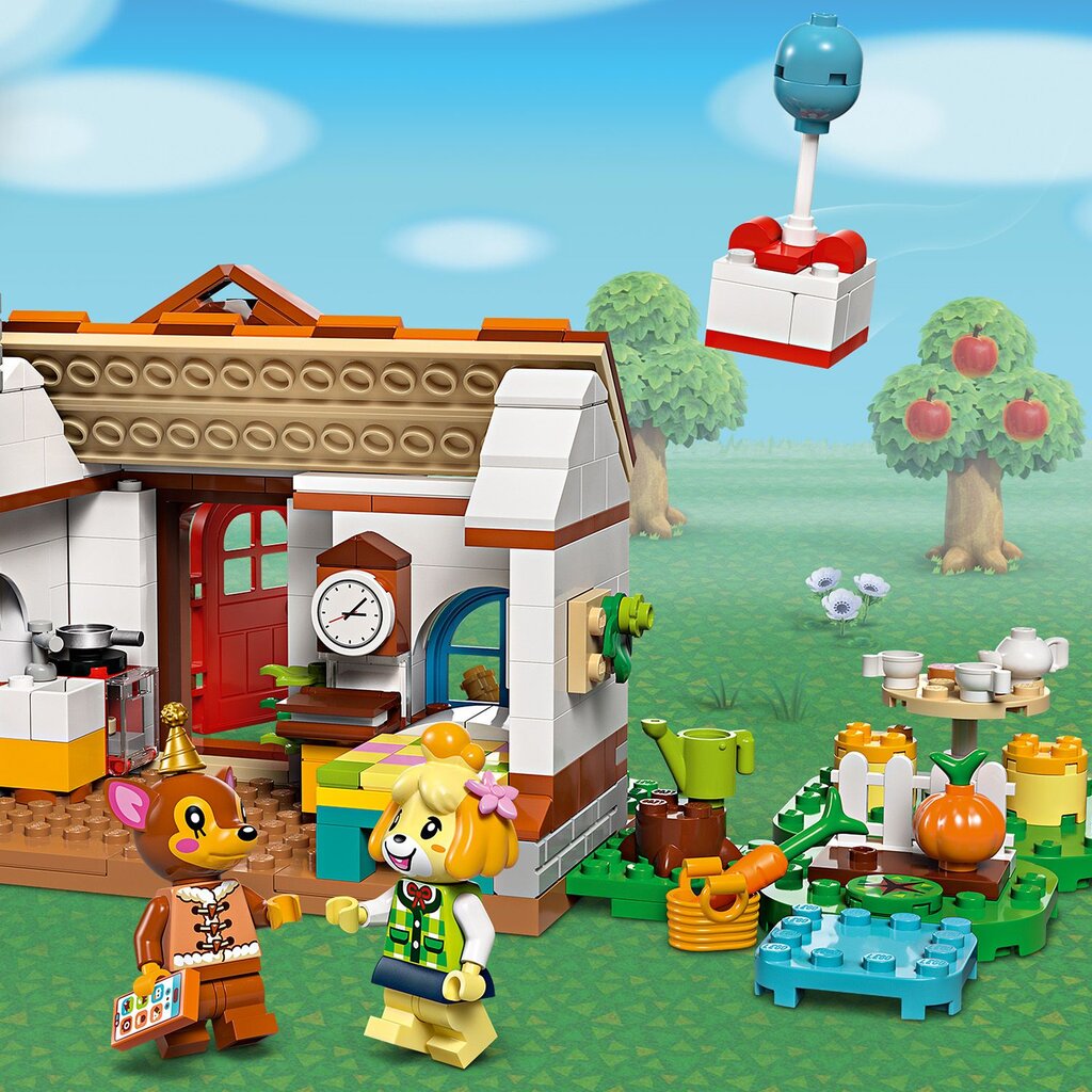 77049 LEGO® Animal Crossing Isabelle'i suvila külastus цена и информация | Klotsid ja konstruktorid | kaup24.ee