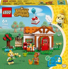 77049 LEGO® Animal Crossing Посещение коттеджа Isabelle цена и информация | Конструкторы и кубики | kaup24.ee