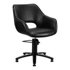 стул для резки gabbiano lima, черный цена и информация | Мебель для салонов красоты | kaup24.ee