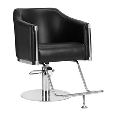 парикмахерское кресло gabbiano burgos, черное цена и информация | Мебель для салонов красоты | kaup24.ee