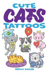 Cute Cats Tattoos цена и информация | Книги для малышей | kaup24.ee