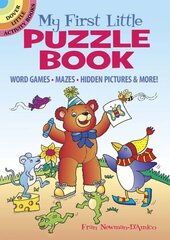 My First Little Puzzle Book: Word Games, Mazes, Spot the Difference, & More! hind ja info | Väikelaste raamatud | kaup24.ee