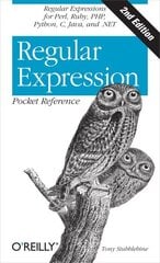 Regular Expression Pocket Reference 2nd Revised edition цена и информация | Книги по экономике | kaup24.ee