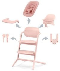 Söögitool Cybex koos tarvikutega Lemo 4in1 Pearl Pink hind ja info | Laste söögitoolid | kaup24.ee