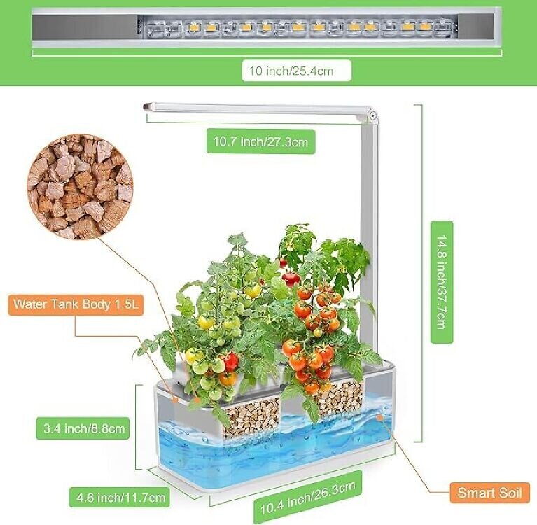 Nutikas taimepott Clizia Smart Garden цена и информация | Nutipotid ja taimelambid | kaup24.ee