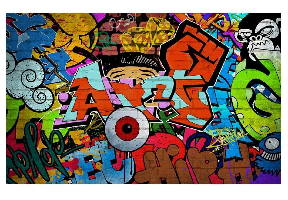 Fototapeet - Graffiti art hind ja info | Fototapeedid | kaup24.ee