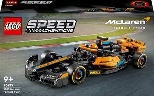 76919 LEGO® Speed Champions 2023 Гоночный автомобиль Формулы-1 McLaren цена и информация | Конструкторы и кубики | kaup24.ee