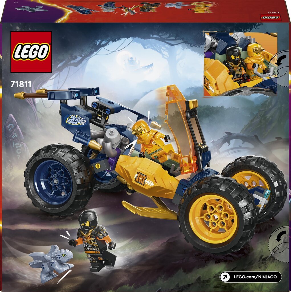 71811 LEGO® Ninjago Ninja Arini maastikuvanker hind ja info | Klotsid ja konstruktorid | kaup24.ee