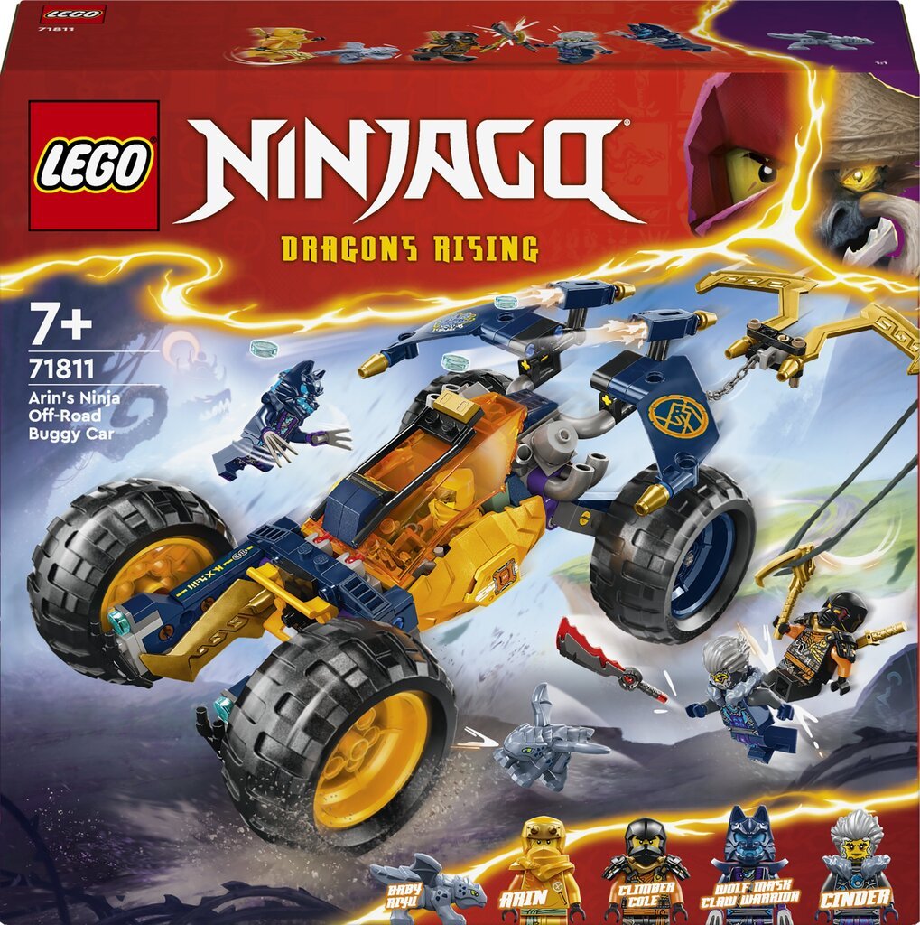 71811 LEGO® Ninjago Ninja Arini maastikuvanker hind ja info | Klotsid ja konstruktorid | kaup24.ee