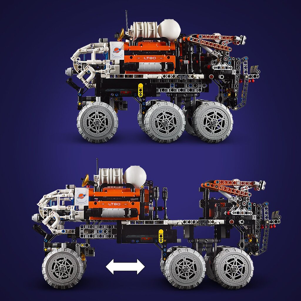 42180 LEGO® Technic Marsi meeskonna uurimissõiduk цена и информация | Klotsid ja konstruktorid | kaup24.ee