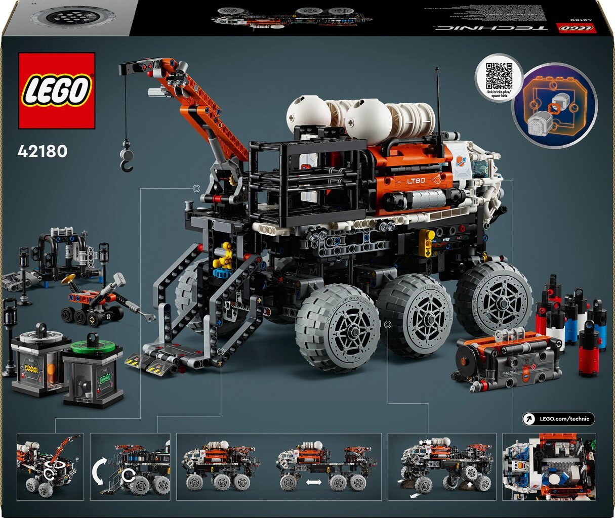 42180 LEGO® Technic Marsi meeskonna uurimissõiduk цена и информация | Klotsid ja konstruktorid | kaup24.ee