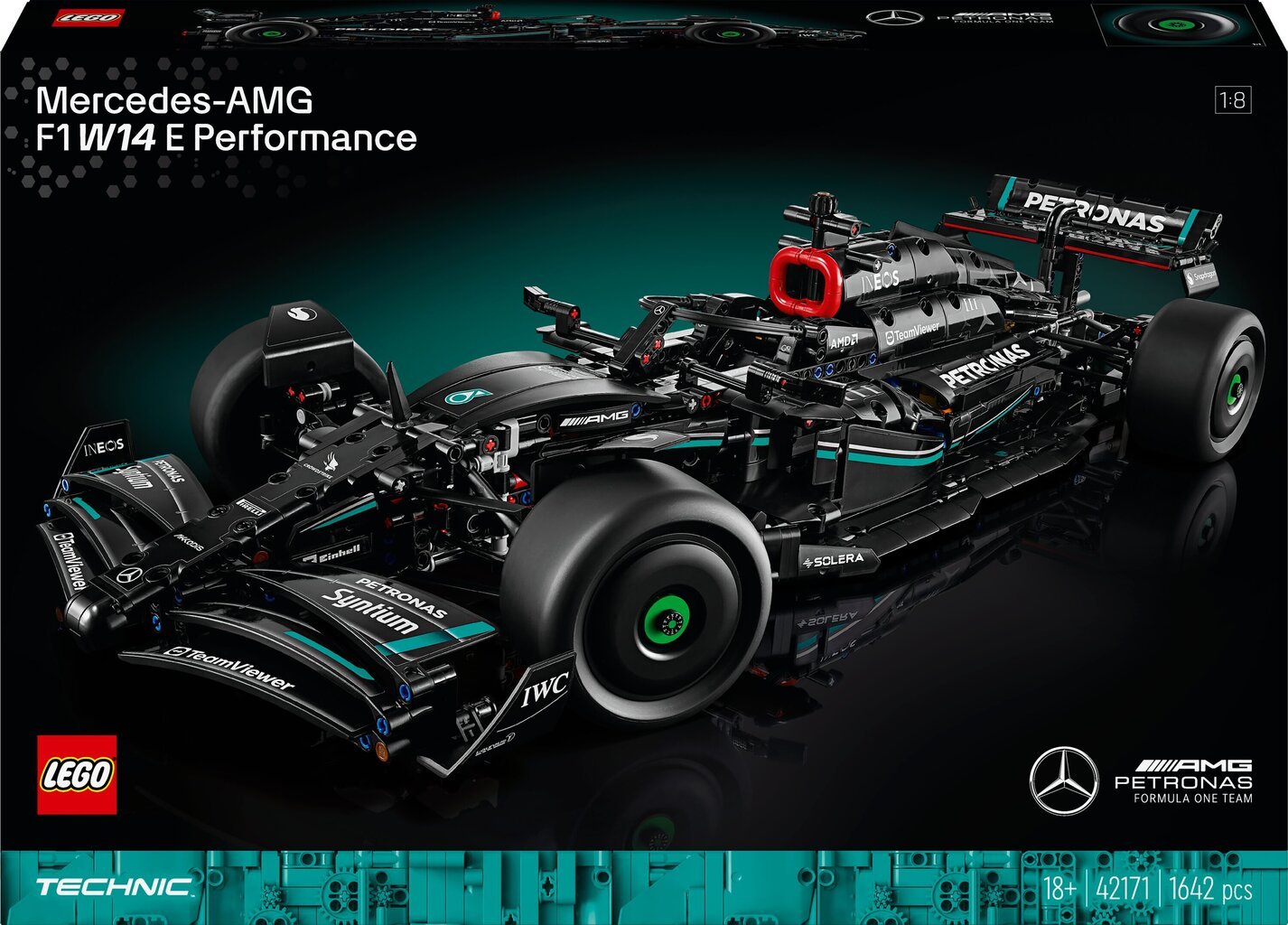 42171 LEGO® Technic Mercedes-AMG F1 W14 E Performance цена и информация | Klotsid ja konstruktorid | kaup24.ee