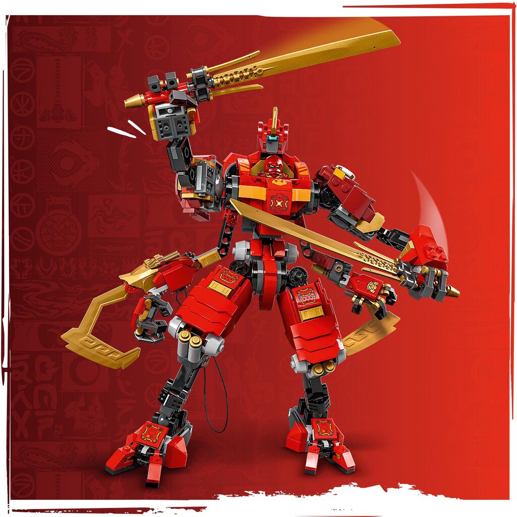 71812 LEGO® Ninjago Ninja Kai ronimisrobot hind ja info | Klotsid ja konstruktorid | kaup24.ee