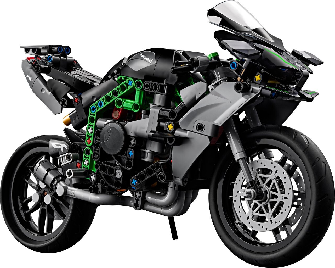 42170 LEGO® Technic Mootorratas Kawasaki Ninja H2R цена и информация | Klotsid ja konstruktorid | kaup24.ee