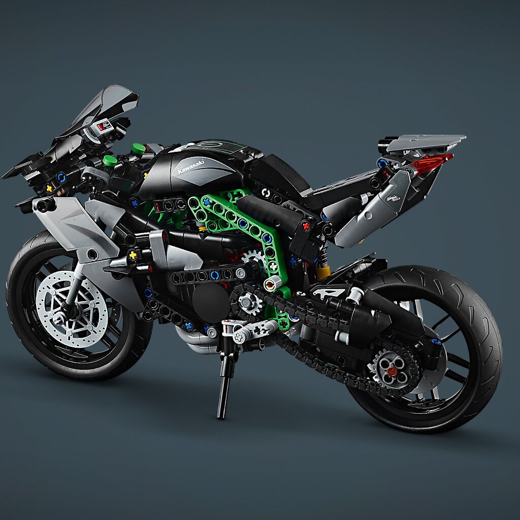 42170 LEGO® Technic Mootorratas Kawasaki Ninja H2R цена и информация | Klotsid ja konstruktorid | kaup24.ee