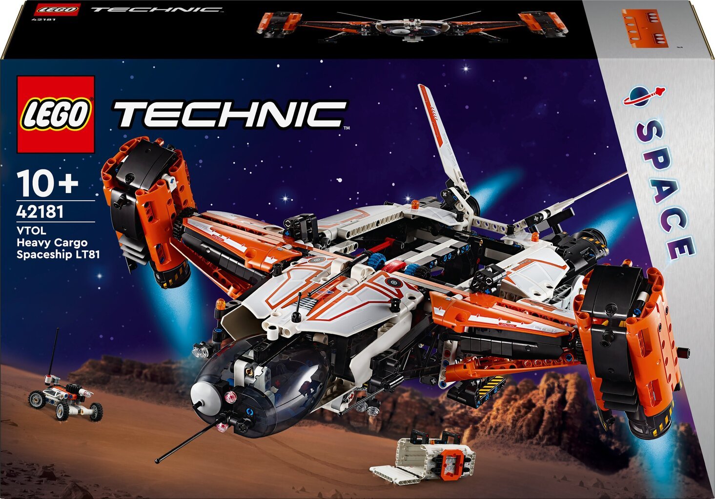 42181 LEGO® Technic VTOL raskekaubakosmoselaev LT81 цена и информация | Klotsid ja konstruktorid | kaup24.ee