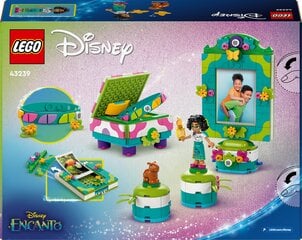 43239 LEGO® Disney Classic Mirabelle pildiraam ja ehtekarp цена и информация | Конструкторы и кубики | kaup24.ee