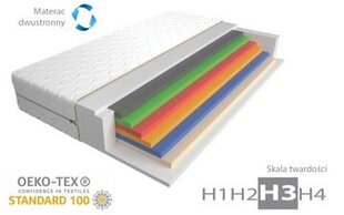 Поролоновый матрас H3, 90x200x16 см  цена и информация | Наматрасники | kaup24.ee