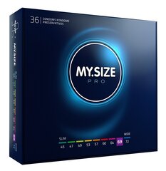 Презервативы My.Size Pro 69 мм, 36 штук цена и информация | Презервативы | kaup24.ee